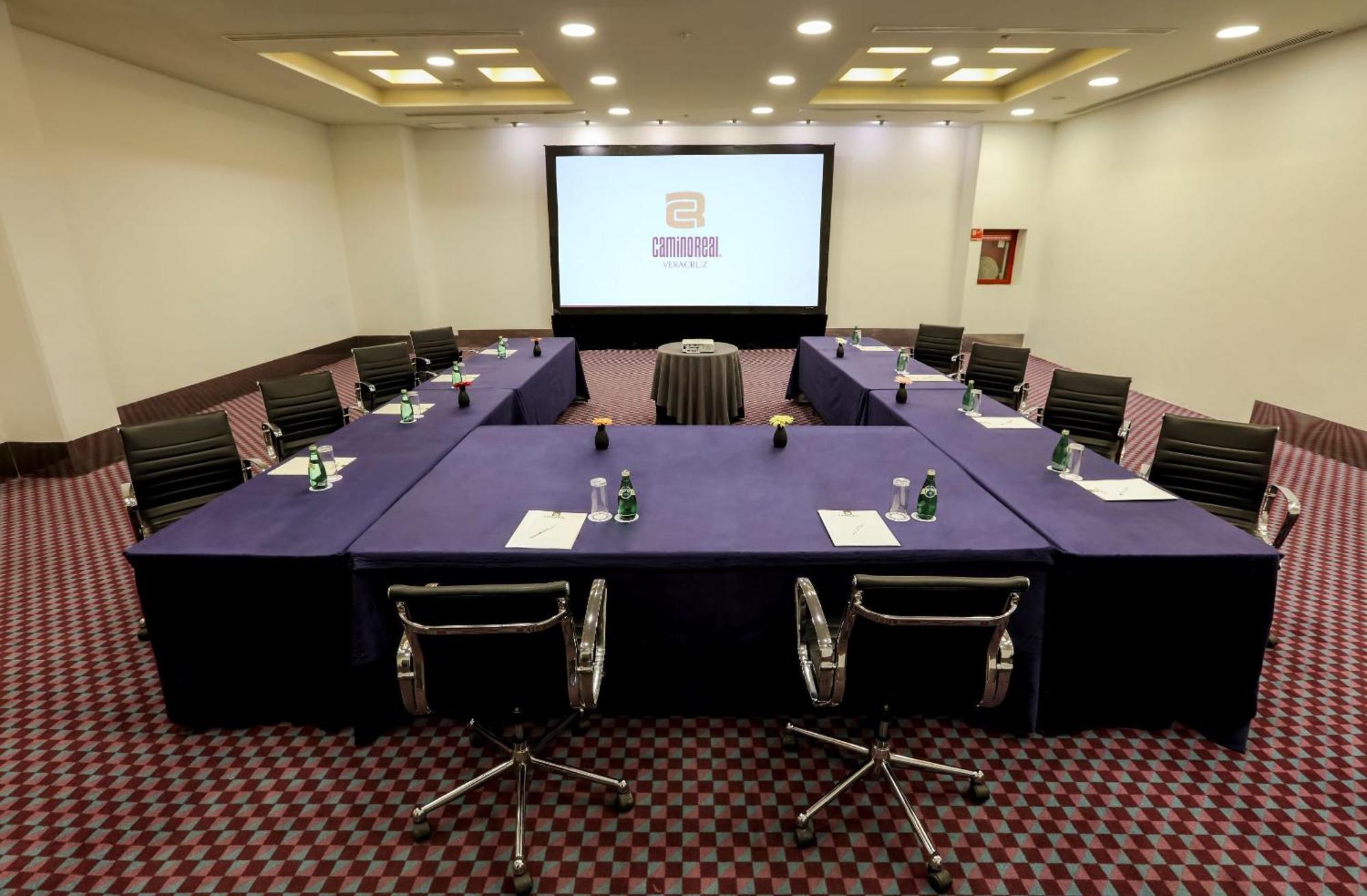 Camino Real Veracruz Esterno foto Meeting room